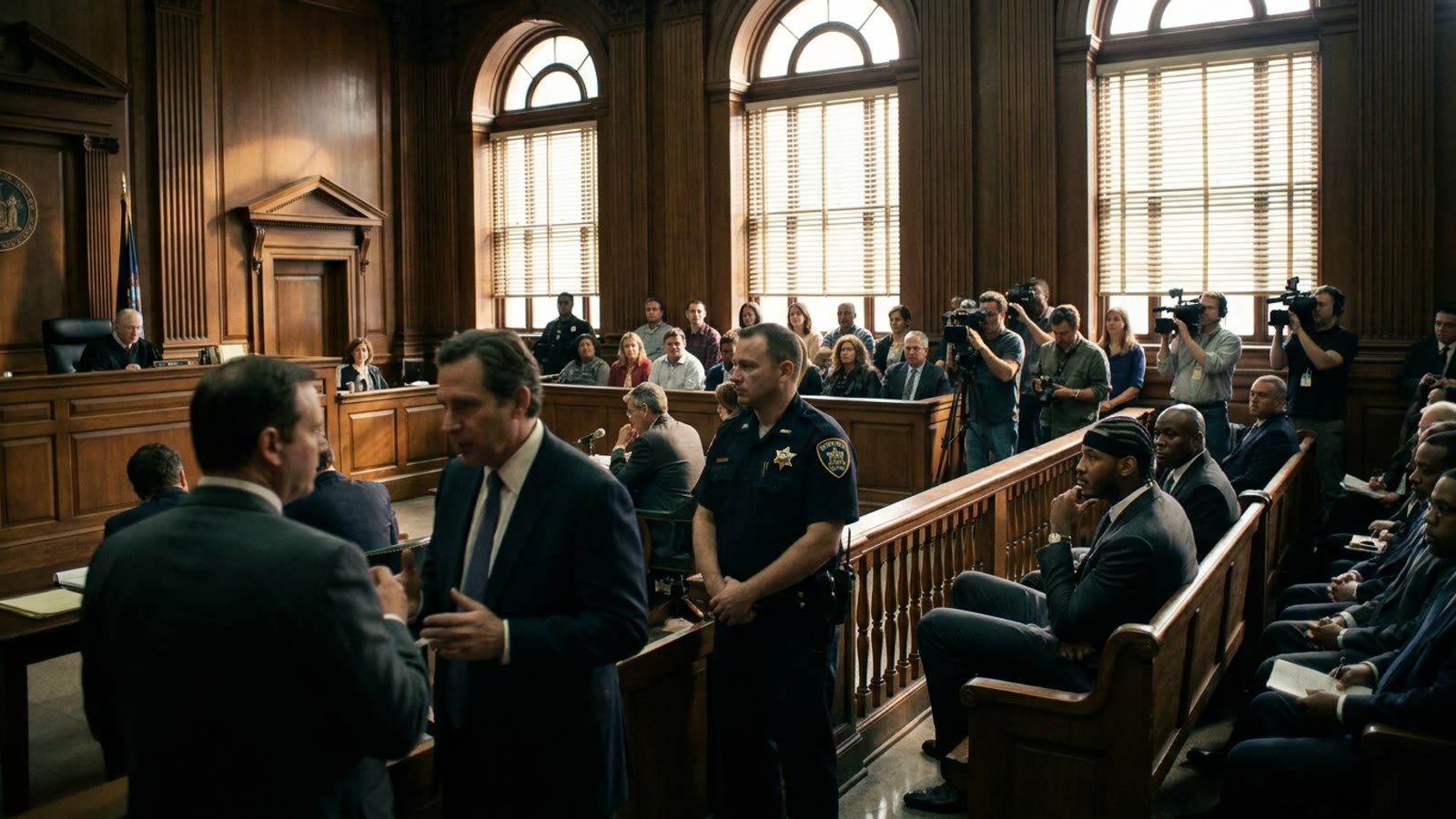 Carmelo Anthony's son faces trial over sexual assault allegations. The courtroom drama exposes the peculiar burdens of basketball royalty.